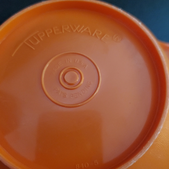 Tupperware Orange Kitchen Storage Container Set - Picture 3 of 4